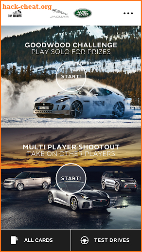 Jaguar Land Rover Top Trumps screenshot