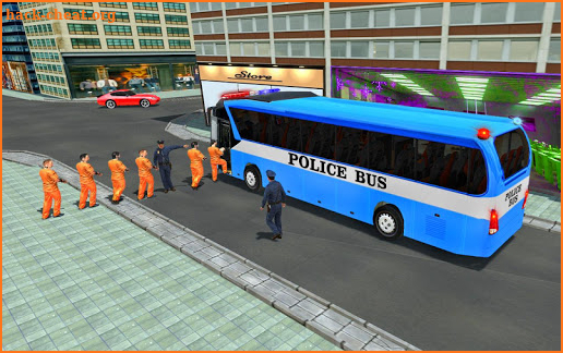 Jail Prisoner Police Bus Transport Parking screenshot