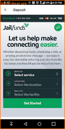 JailFunds screenshot