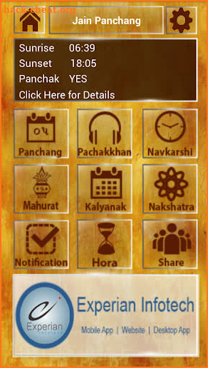 Jain Panchang screenshot