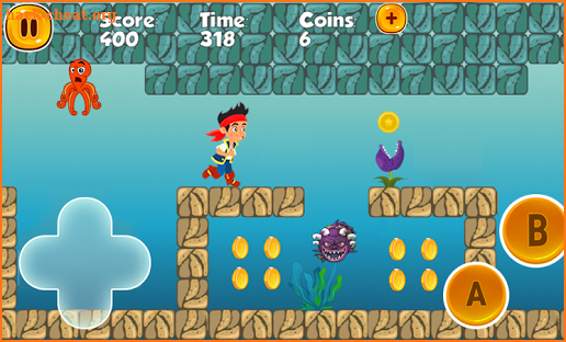 Jake escape with Pirates screenshot