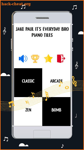 Jake Paul It's Everyday Bro Piano Tiles screenshot