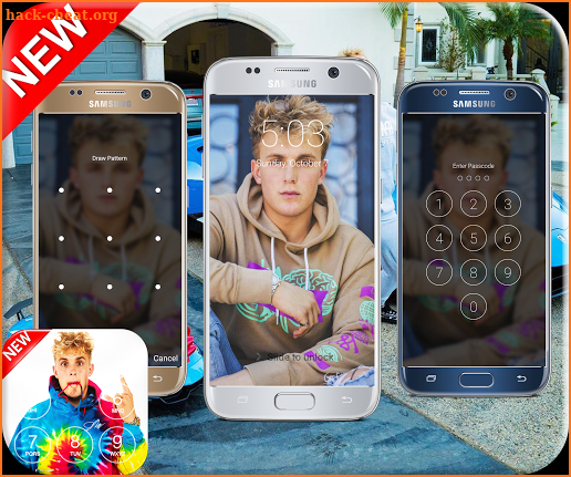 Jake Paul Lock Screen screenshot