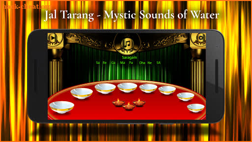 Jal Tarang - Indian Musical Instrument screenshot