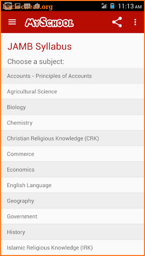 JAMB CBT + WAEC Past Questions screenshot