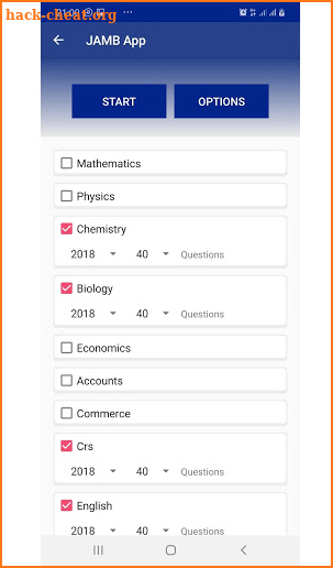 JAMB Past Questions & CBT 2021 (Offline) screenshot