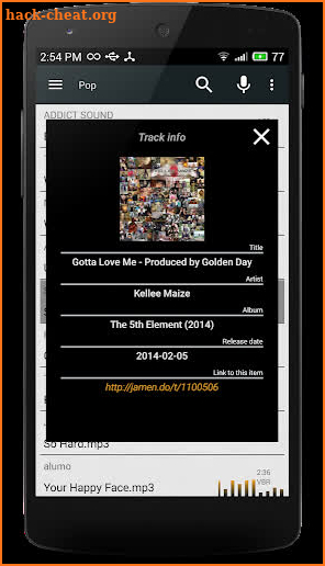 Jamendo Music Downloader screenshot