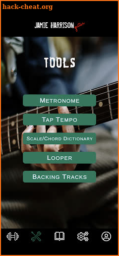 Jamie Harrison Guitar Method screenshot