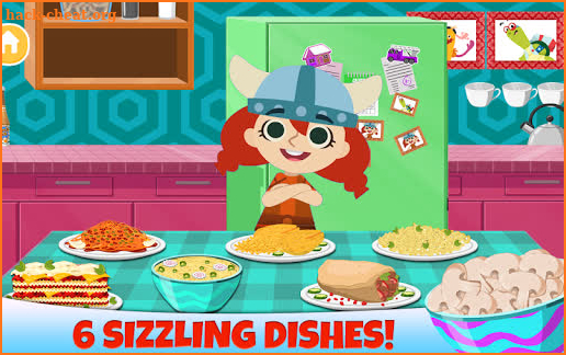 Janet’s Snack Break – Cooking game for kids screenshot