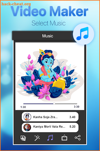 Janmashtami Video Maker 2018 screenshot