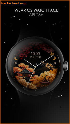 Japan Bloom Watch Face screenshot