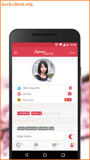 Japan Social- Asian Dating Chat App. Meet Japanese screenshot