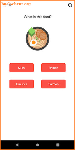 Japanese Food Quiz screenshot