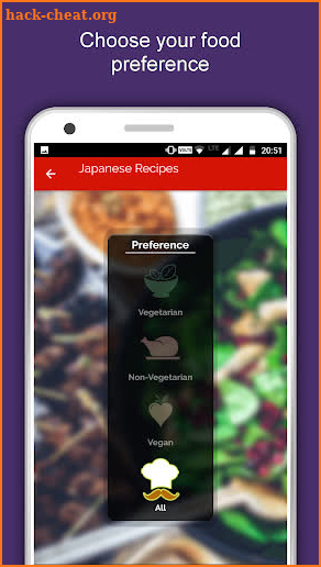 Japanese Food Recipes Offline, Cookbook, Cuisine screenshot