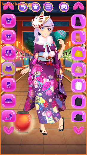 Japanese Girls - Anime Makeup & Dress up screenshot