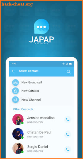 Japap Messenger screenshot