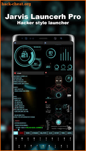 Jarvis Launcher PRO screenshot