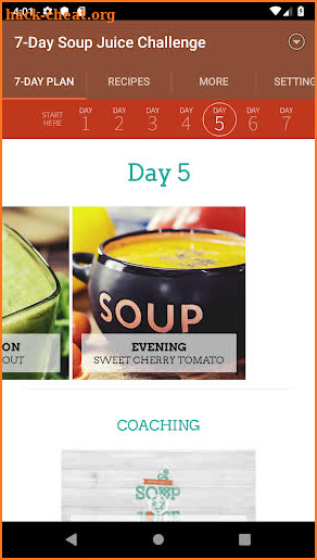 Jason Vale’s Soup ‘n’ Juice Me screenshot