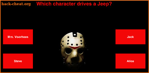 Jason's Friday the 13th Trivia screenshot