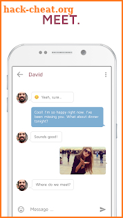 Jaumo Flirt Chat & Dating screenshot