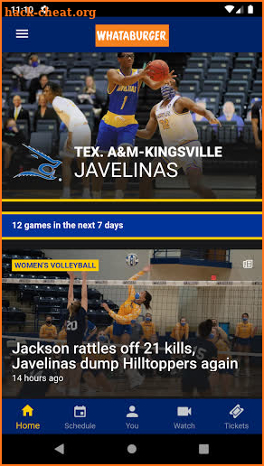 Javelina Athletics screenshot