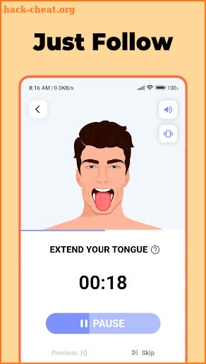 Jawline Exercises & Face Yoga screenshot