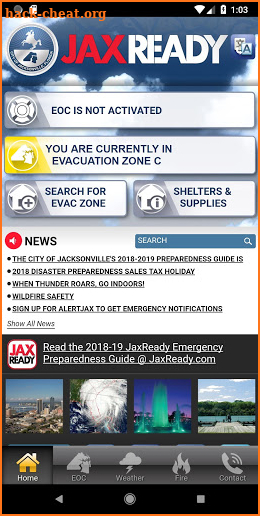 JaxReady screenshot