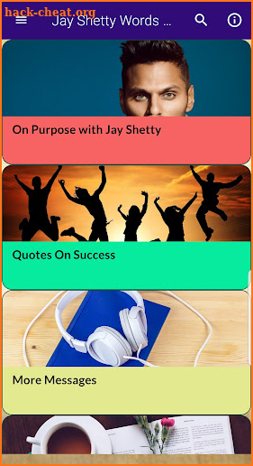 Jay Shetty Words of Wisdom screenshot