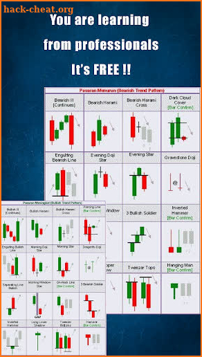 JCP japanese candlestick patterns screenshot