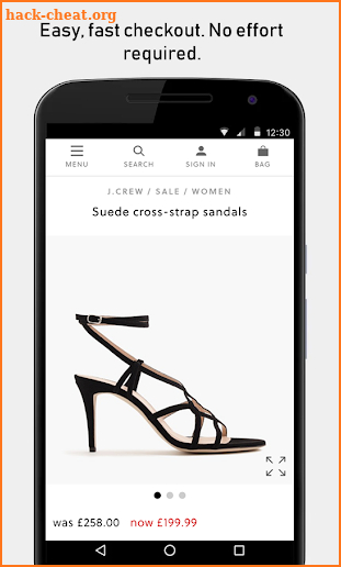 JCrew Fashion screenshot