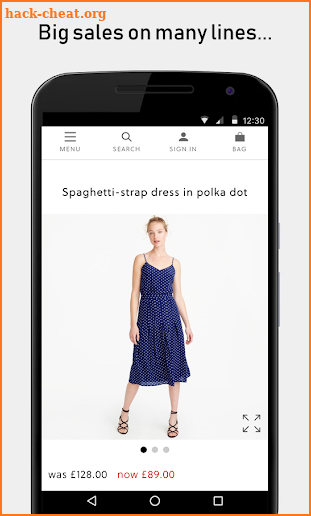 JCrew Fashion screenshot