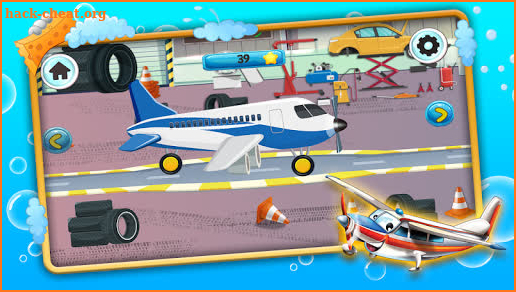 Jeep Plane and Car Wash Garage screenshot