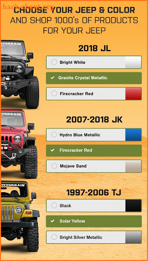 Jeep Wrangler Parts by ExtremeTerrain screenshot