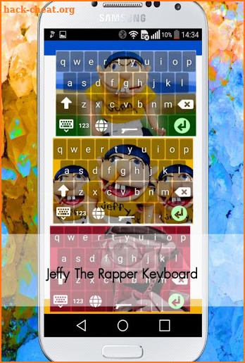 Jeffy The Rapper keyboard screenshot