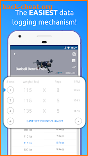 JEFIT Workout Tracker, Weight Lifting, Gym Planner screenshot