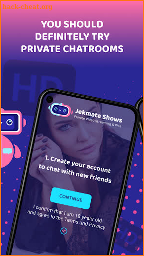 Jekmate Shows - Private Video Streaming & Pics screenshot