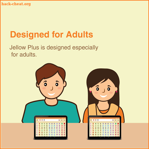 Jellow Plus AAC Communicator-Giving Voice to Speak screenshot