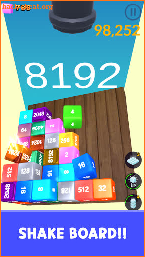 Jelly Cube Merge - Infinite merge block game screenshot