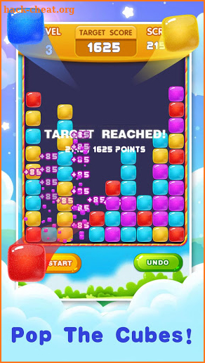 Jelly Cube Pop 2019:Crush cubes screenshot