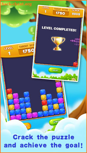 Jelly Cube Pop 2019:Crush cubes screenshot