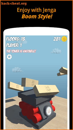 Jenga boom classic 3d - Free hd game with friends screenshot