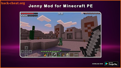 Jenny Mod for Minecraft MCPE screenshot