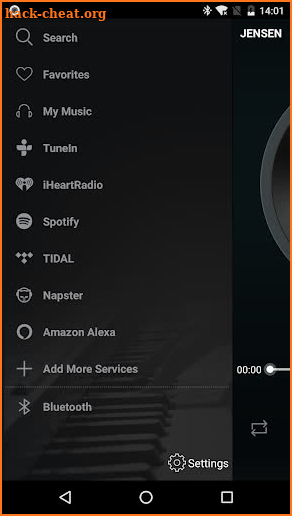 JENSEN WI-FI AUDIO screenshot