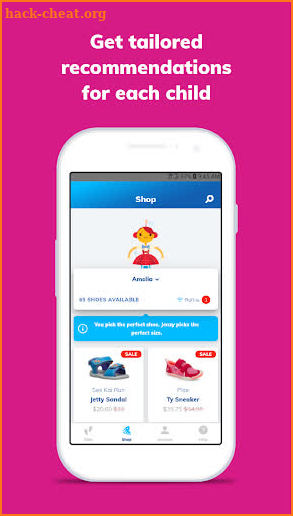 Jenzy: Easy Kid Shoe Sizing screenshot