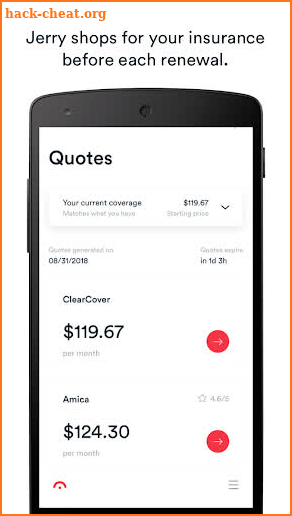 Jerry - Personal Insurance Shopper screenshot