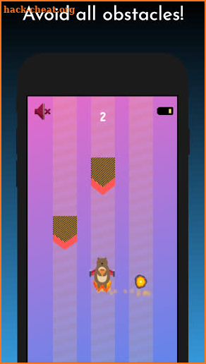 Jet Bear : Lane Tap screenshot