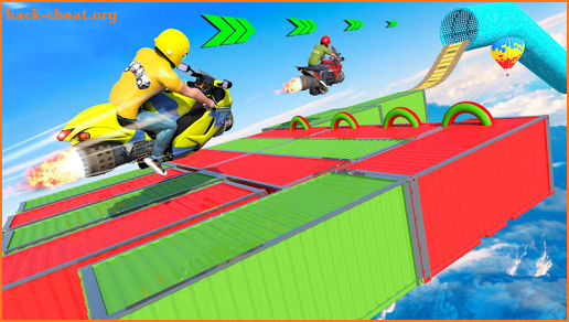 Jet Hover Bike Racing - Mega Ramp Racing Stunts screenshot