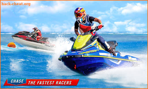 Jet Ski Boat Racing stunts: Top Speed boat Games screenshot