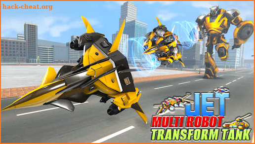 Jet Transform Robot Games screenshot