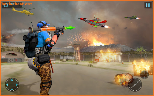 Jet War Fighter Combat Airplane Shooting Games screenshot